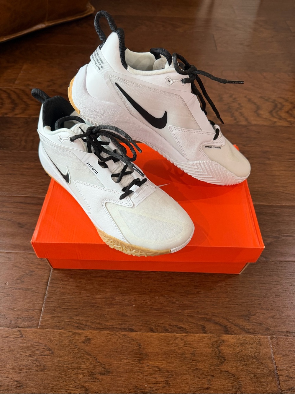 Nike Air Zoom Hyperace 3 White Black Gum Womens Size 10.5 Mens Size 9 with Box